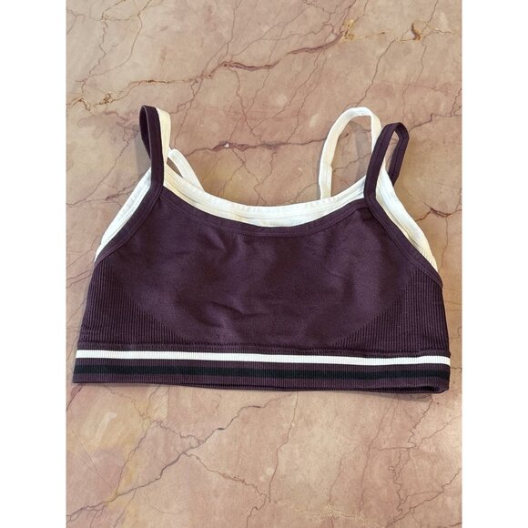 THE UPSIDE Form Seamless Kelsey Bra in Plum X-Small New Womens Sports Tank - Picture 5 of 16
